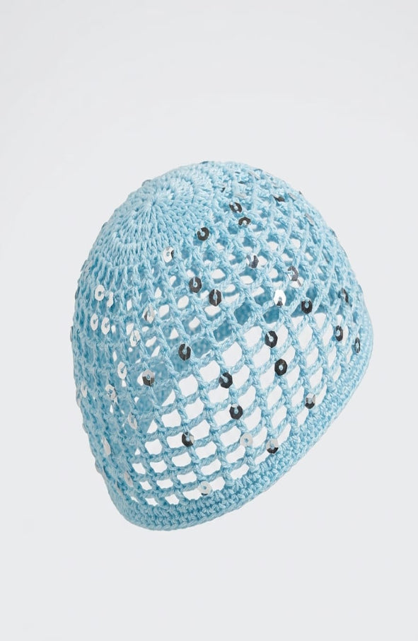 Cuffia Traforata Crochet