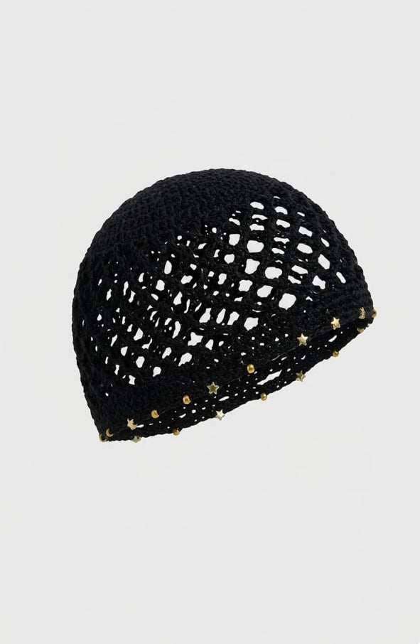 Cuffia Traforata Crochet